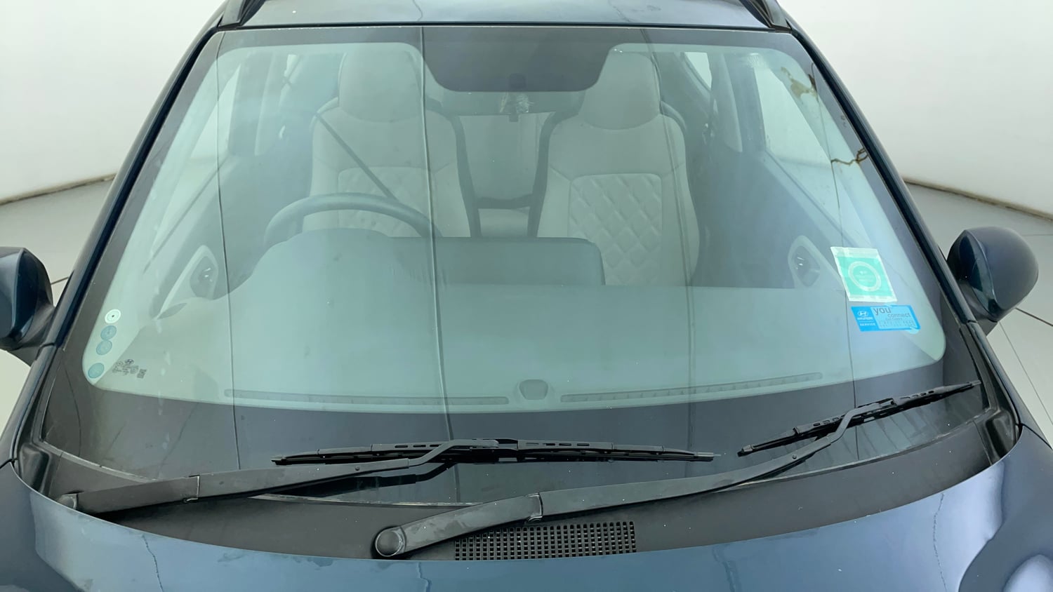 Used 2021 Hyundai Grand i10 Nios Sportz AMT 1.2 Kappa VTVT Petrol Automatic exterior FRONT WINDSHIELD VIEW