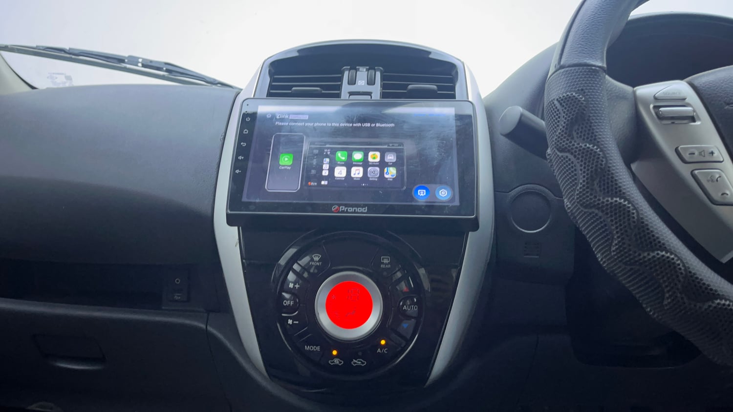 Used 2018 Nissan Sunny XL D Diesel Manual interior MUSIC SYSTEM & AC CONTROL VIEW