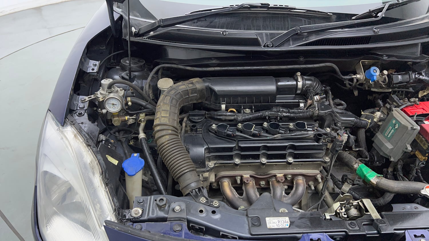 Used 2018 Maruti Suzuki Swift LXI CNG (Outside Fitted) Cng Manual engine ENGINE RIGHT SIDE VIEW