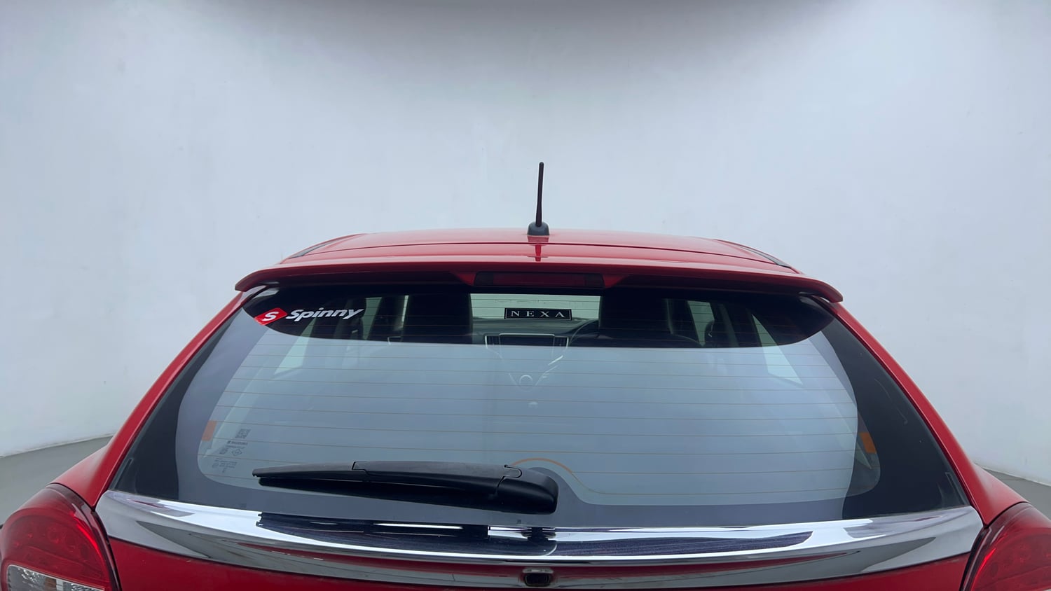 Used 2016 Maruti Suzuki Baleno Alpha 1.2 Petrol Manual exterior BACK WINDSHIELD VIEW