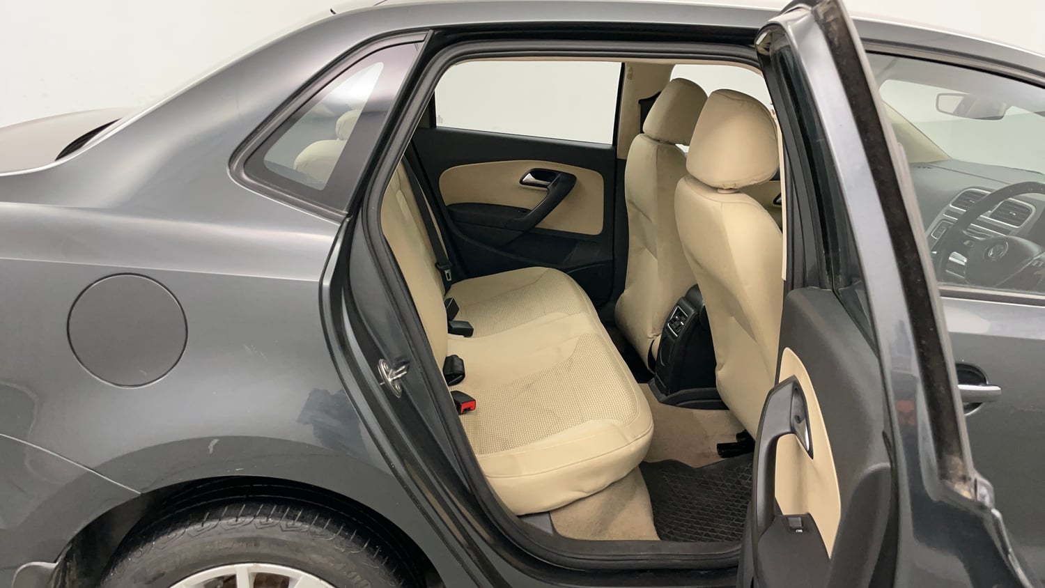 Used 2016 Volkswagen Ameo Highline1.2L (P) Petrol Manual interior RIGHT SIDE REAR DOOR CABIN VIEW
