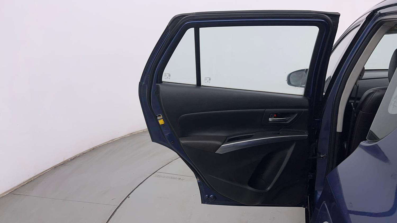 Used 2017 Maruti Suzuki S-Cross Alpha 1.3 Diesel Manual interior LEFT REAR DOOR OPEN VIEW