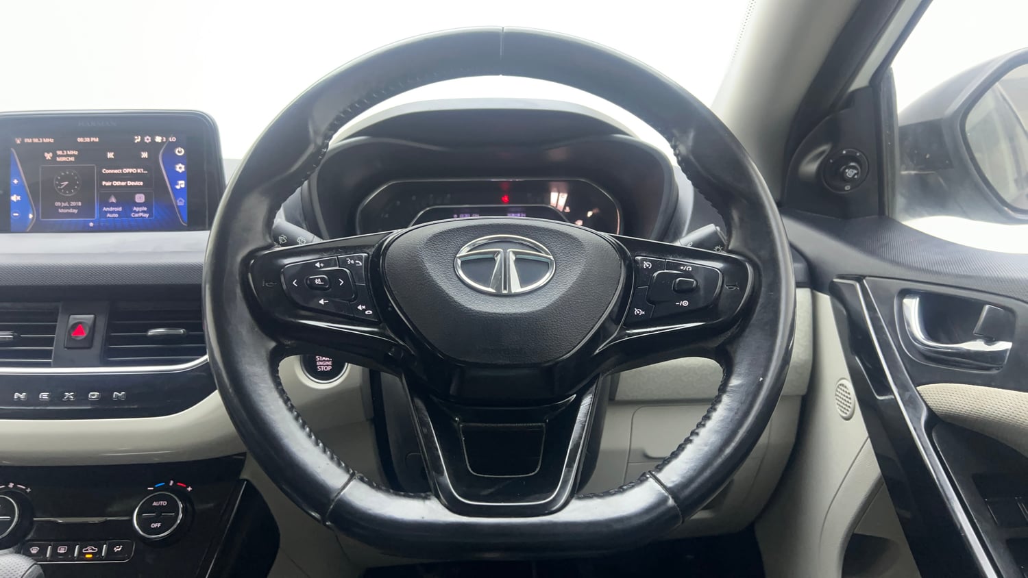 Used 2022 Tata Nexon XZA Plus (O) Petrol Automatic interior STEERING VIEW