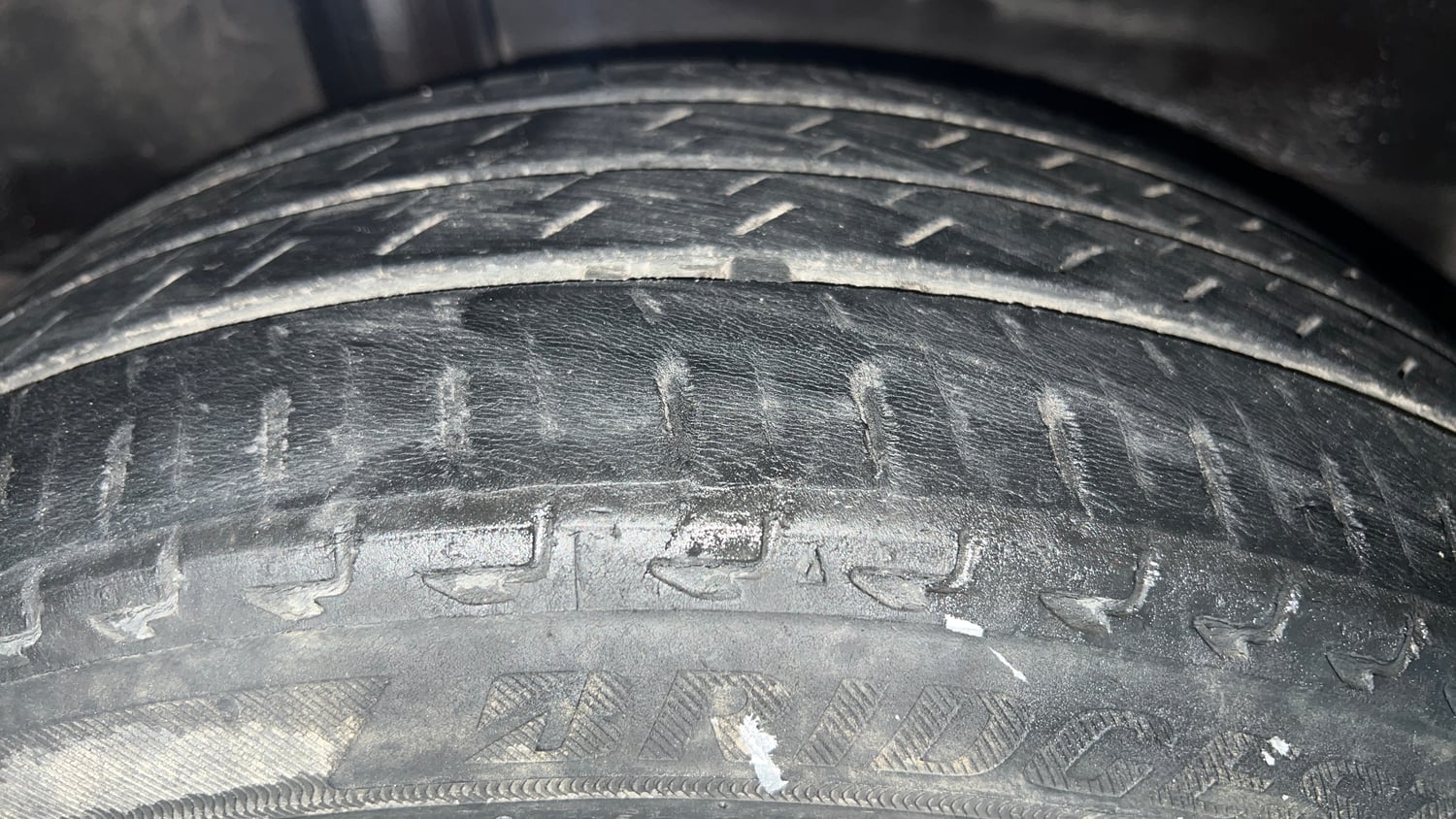 Used 2022 Honda City ZX CVT Petrol Petrol Automatic tyres RIGHT REAR TYRE TREAD VIEW