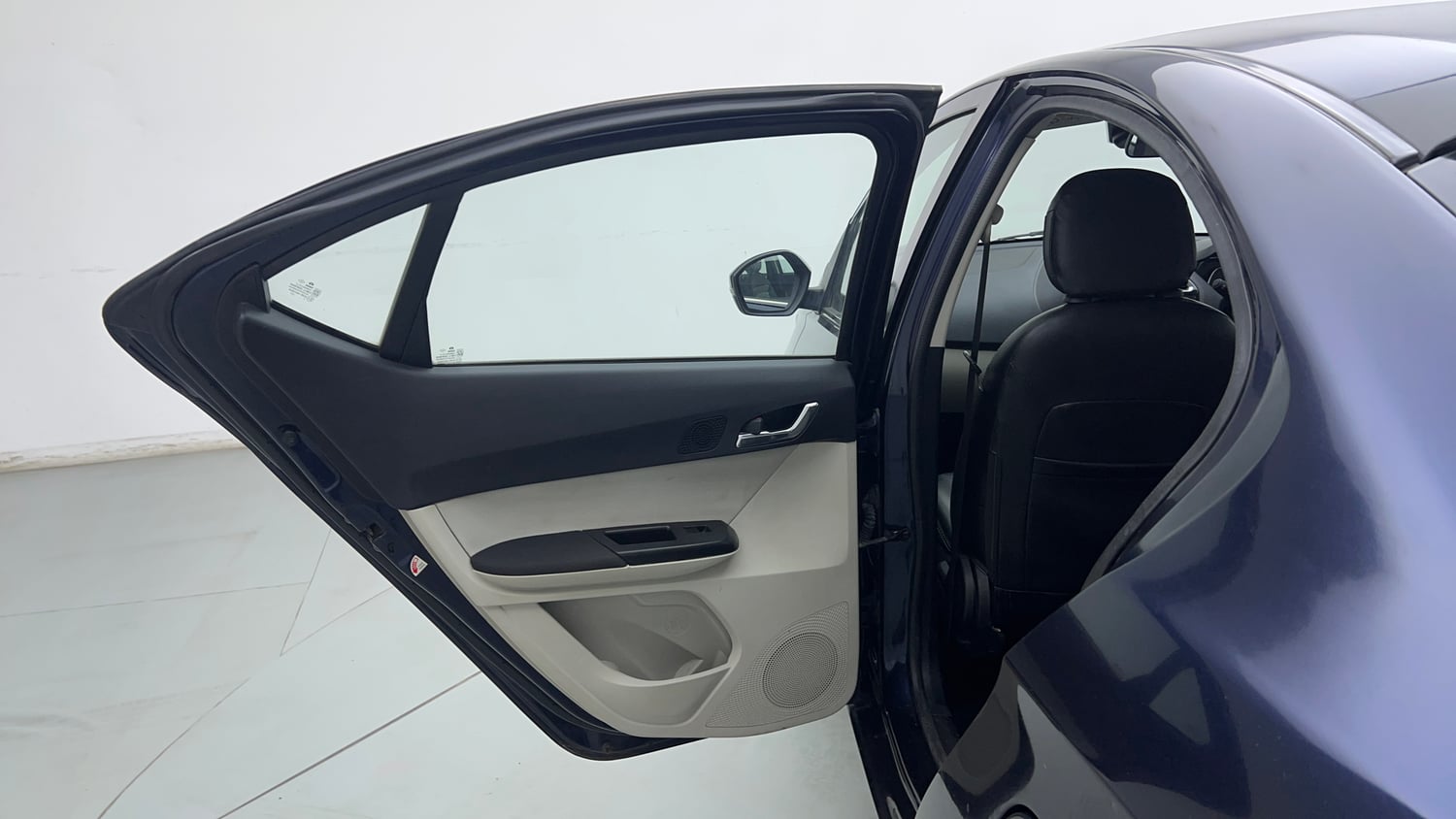 Used 2023 Tata Tigor XZA Plus Petrol Automatic interior LEFT REAR DOOR OPEN VIEW