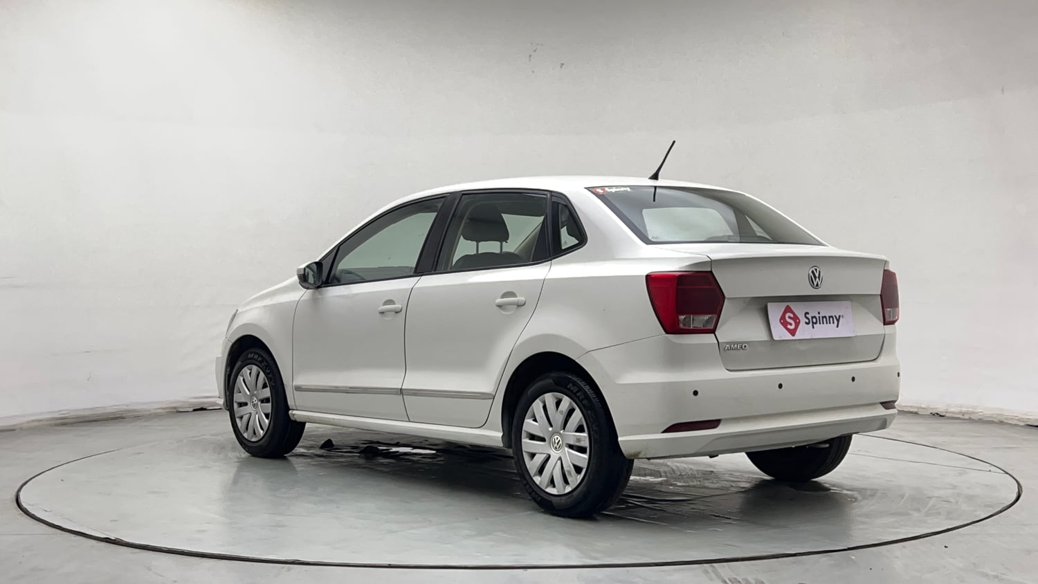 Used 2016 volkswagen Ameo Comfortline 1.2 Petrol+cng(Outside fitted) Petrol+cng Manual exterior LEFT REAR CORNER VIEW
