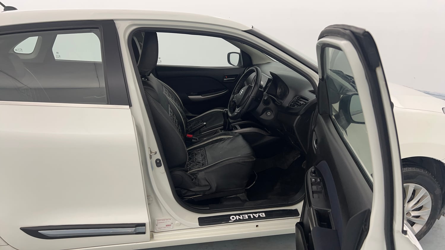 Used 2020 Maruti Suzuki Baleno Delta Petrol Manual interior RIGHT SIDE FRONT DOOR CABIN VIEW