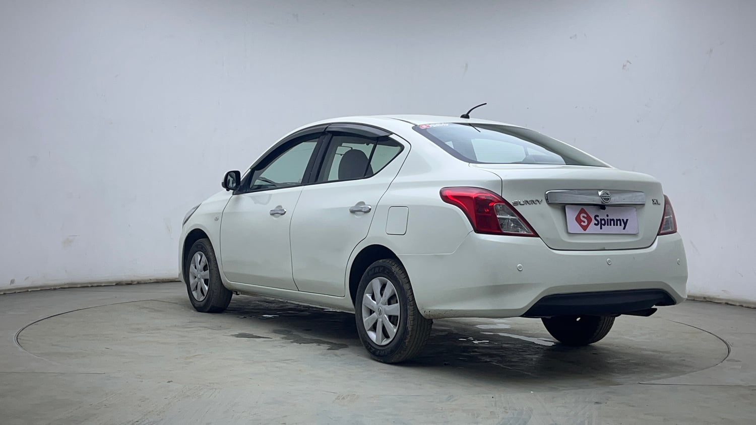 Used 2018 Nissan Sunny XL D Diesel Manual exterior LEFT REAR CORNER VIEW