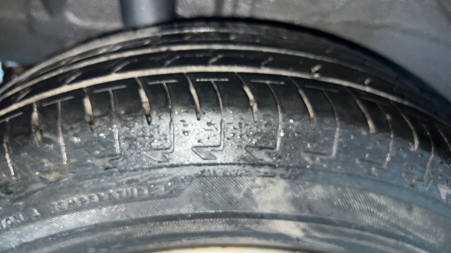 Used 2022 Maruti Suzuki Celerio LXi Petrol Manual tyres RIGHT REAR TYRE TREAD VIEW
