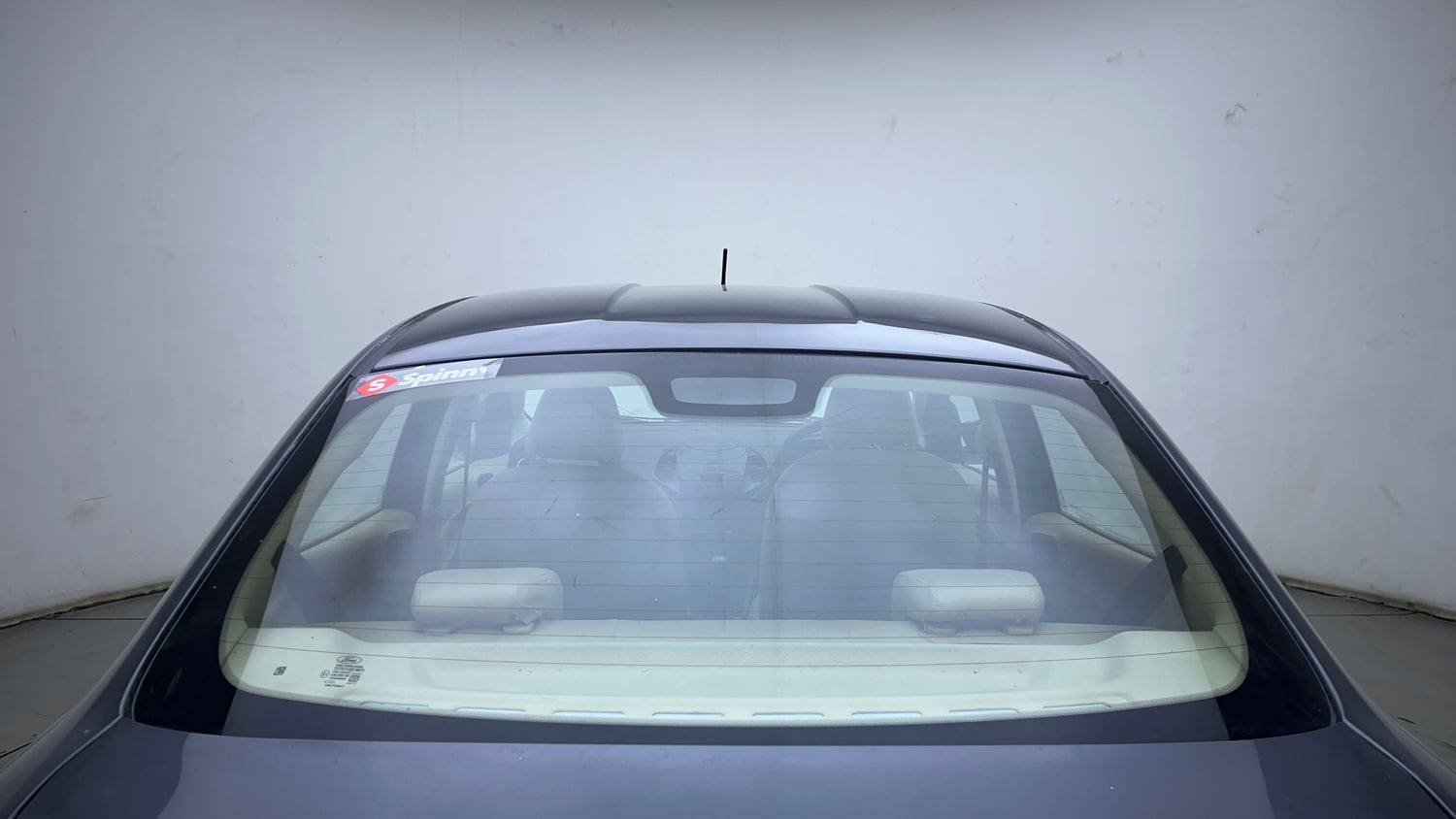 Used 2016 Ford Figo Aspire Titanium 1.2 Ti-VCT Petrol Manual exterior BACK WINDSHIELD VIEW
