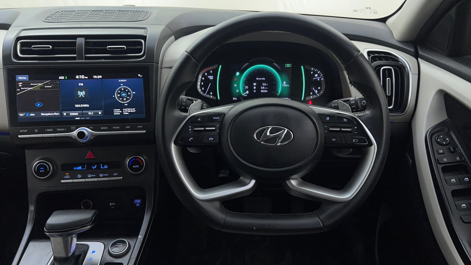 Used 2021 Hyundai Creta SX (O) 1.5 Diesel Automatic Diesel Automatic interior STEERING VIEW