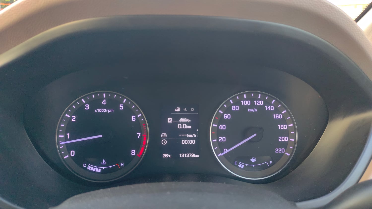 Used 2017 Hyundai Elite i20 Asta 1.2 (O) Petrol Manual interior CLUSTERMETER VIEW