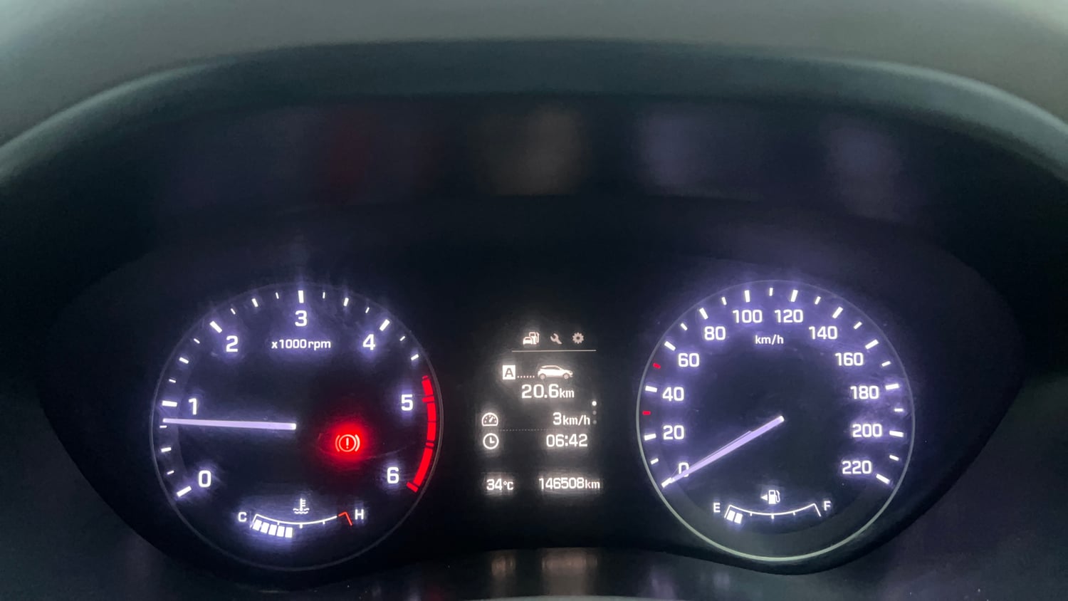 Used 2015 Hyundai Elite i20 Asta 1.4 CRDI Diesel Manual interior CLUSTERMETER VIEW