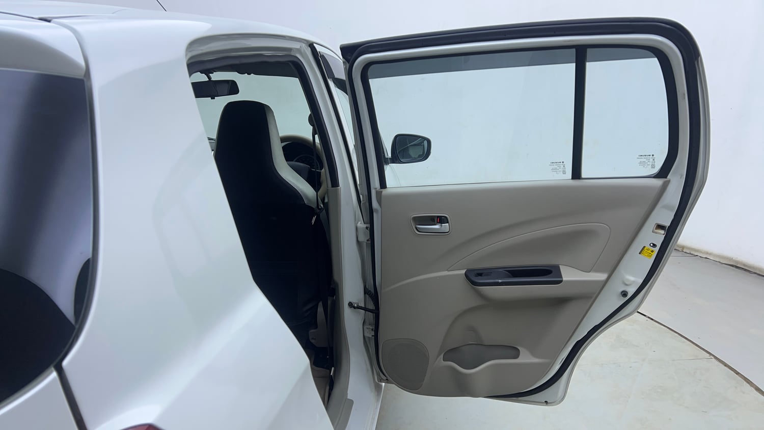 Used 2017 Maruti Suzuki Celerio VXi AMT Petrol Automatic interior RIGHT REAR DOOR OPEN VIEW