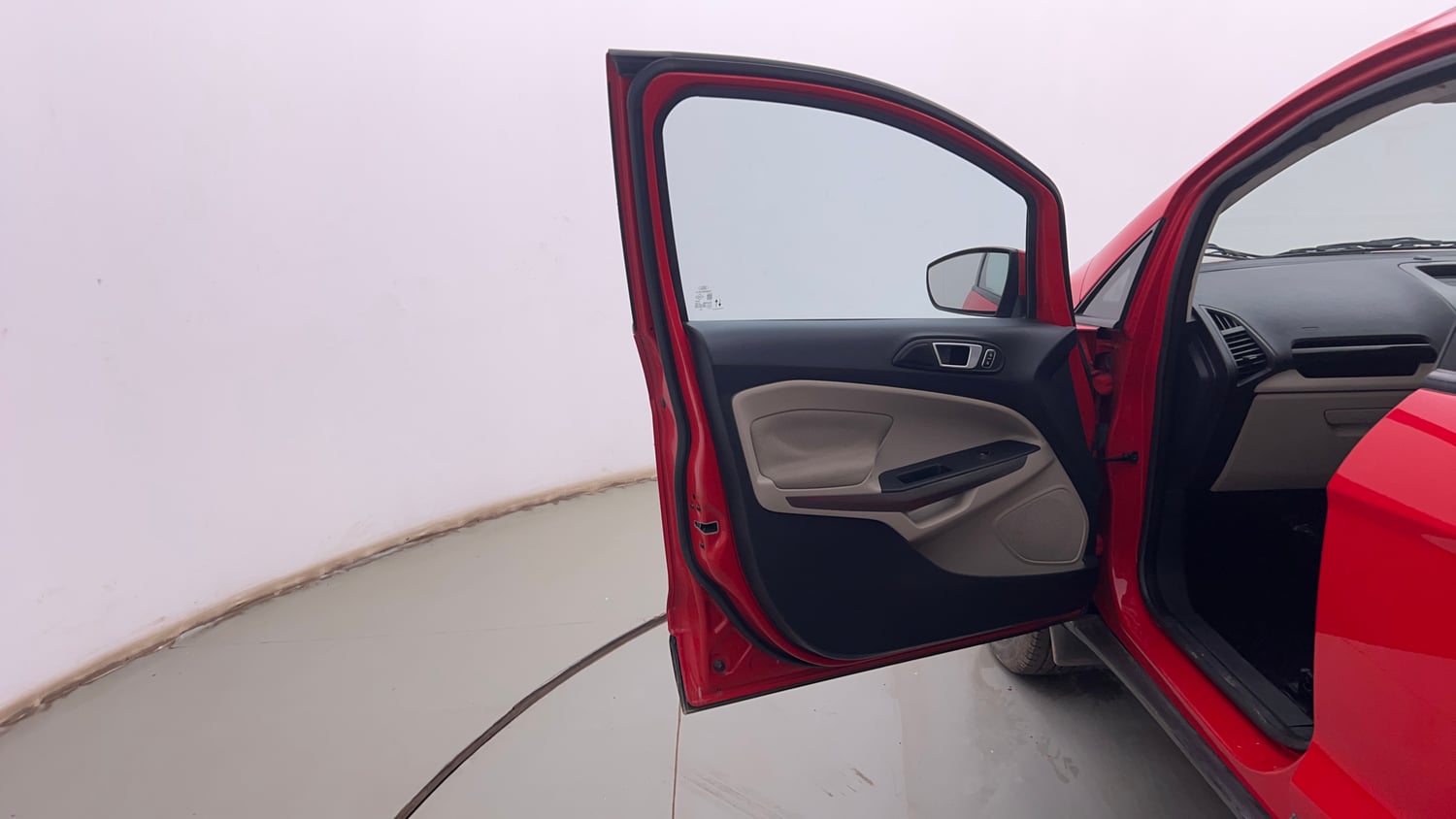 Used 2021 Ford EcoSport Titanium Plus 1.5L Ti-VCT AT Petrol Automatic interior LEFT FRONT DOOR OPEN VIEW