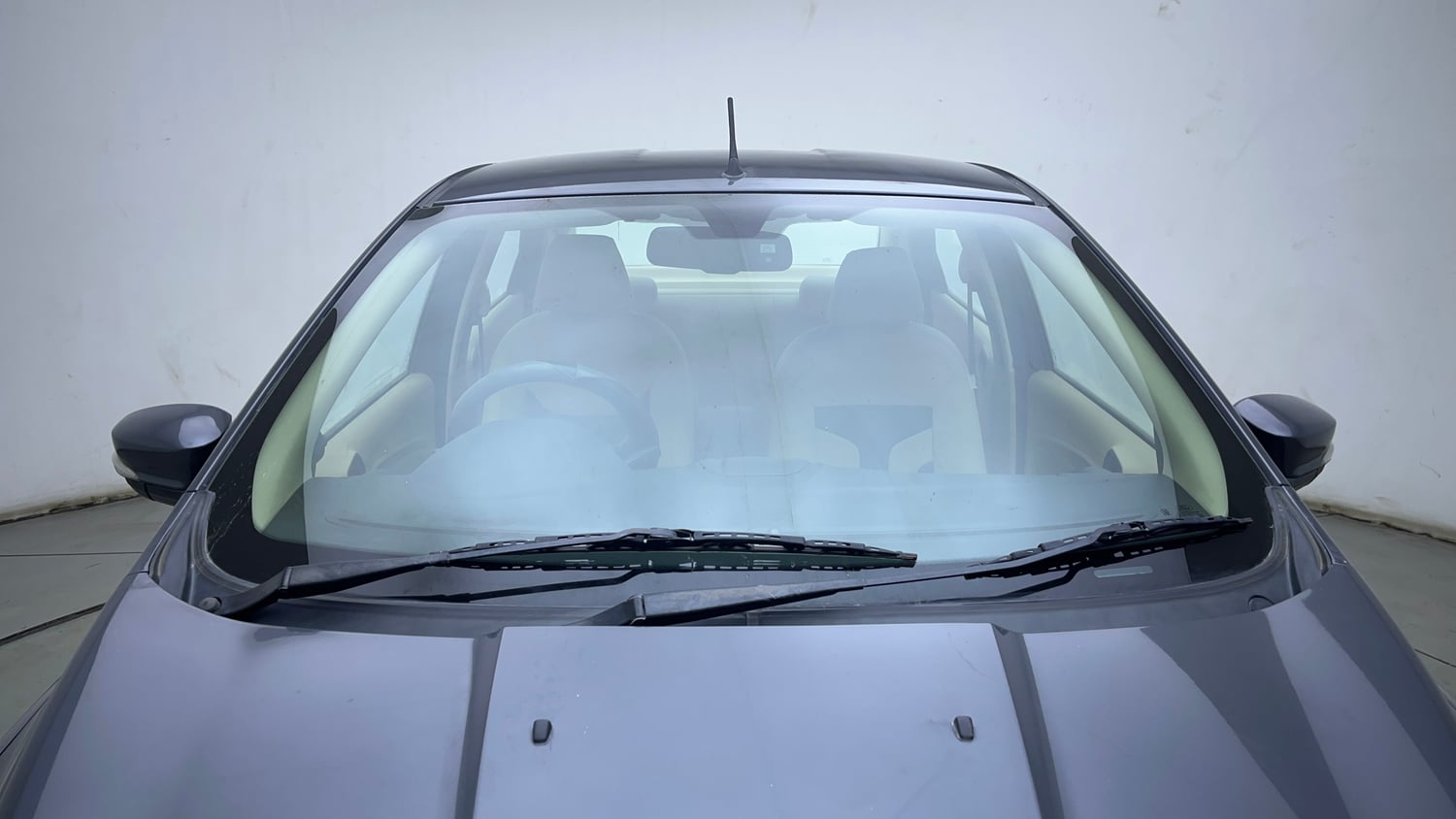Used 2016 Ford Figo Aspire Titanium 1.2 Ti-VCT Petrol Manual exterior FRONT WINDSHIELD VIEW