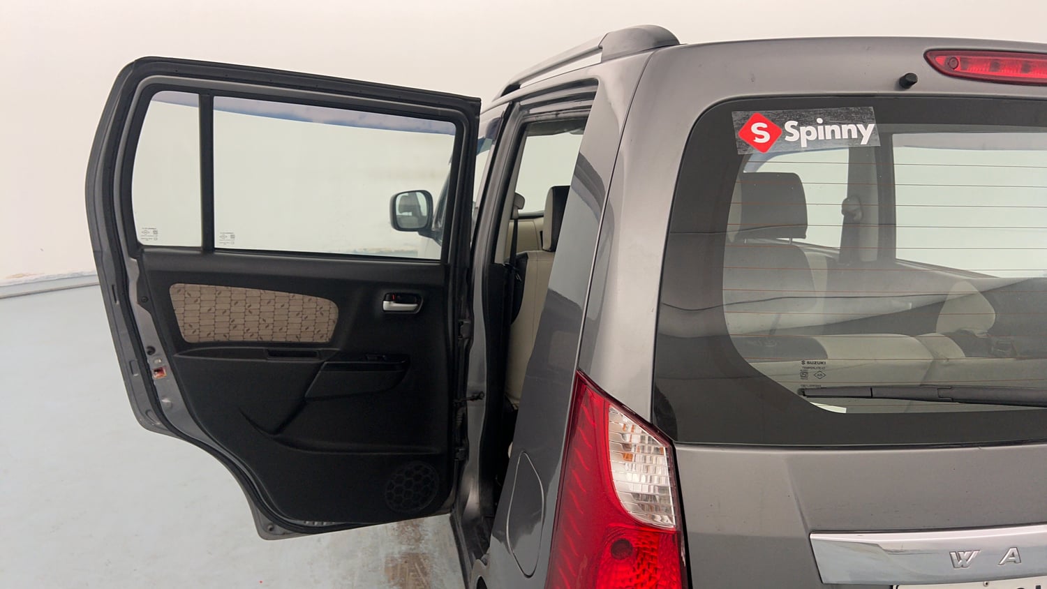 Used 2017 Maruti Suzuki Wagon R VXI Petrol Manual interior LEFT REAR DOOR OPEN VIEW
