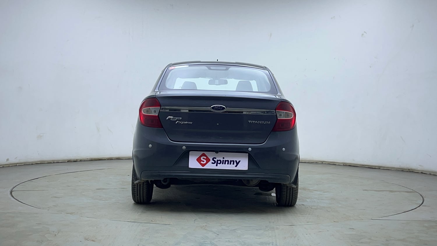 Used 2016 Ford Figo Aspire Titanium 1.2 Ti-VCT Petrol Manual exterior BACK VIEW