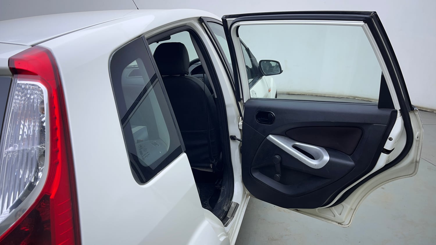 Used 2012 Ford Figo Duratorq Diesel ZXI 1.4 Diesel Manual interior RIGHT REAR DOOR OPEN VIEW