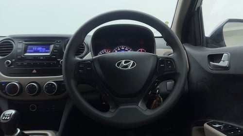 Used 2016 Hyundai Grand i10 Sportz 1.2 Kappa VTVT Petrol Manual interior STEERING VIEW