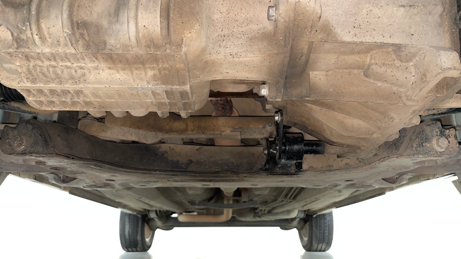Used 2013 Ford EcoSport Titanium 1.5 Ti-VCT Petrol Manual extra FRONT LEFT UNDERBODY VIEW