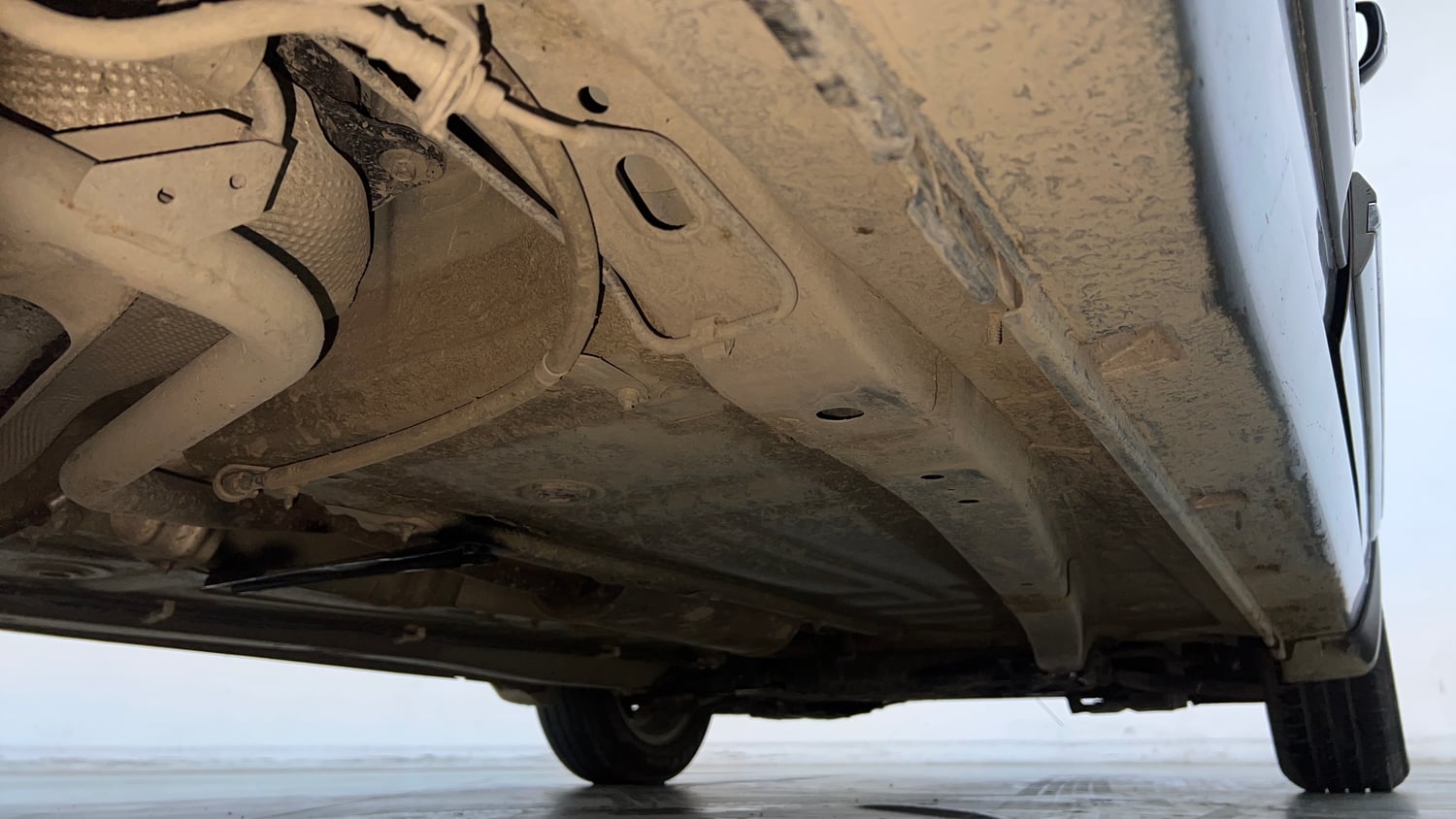 Used 2020 Maruti Suzuki Baleno Delta Petrol Manual extra REAR RIGHT UNDERBODY VIEW