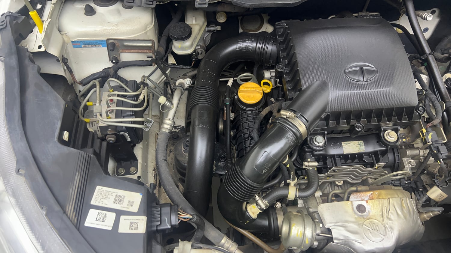 Used 2022 Tata Nexon XZA Plus (O) Petrol Automatic engine ENGINE RIGHT SIDE VIEW