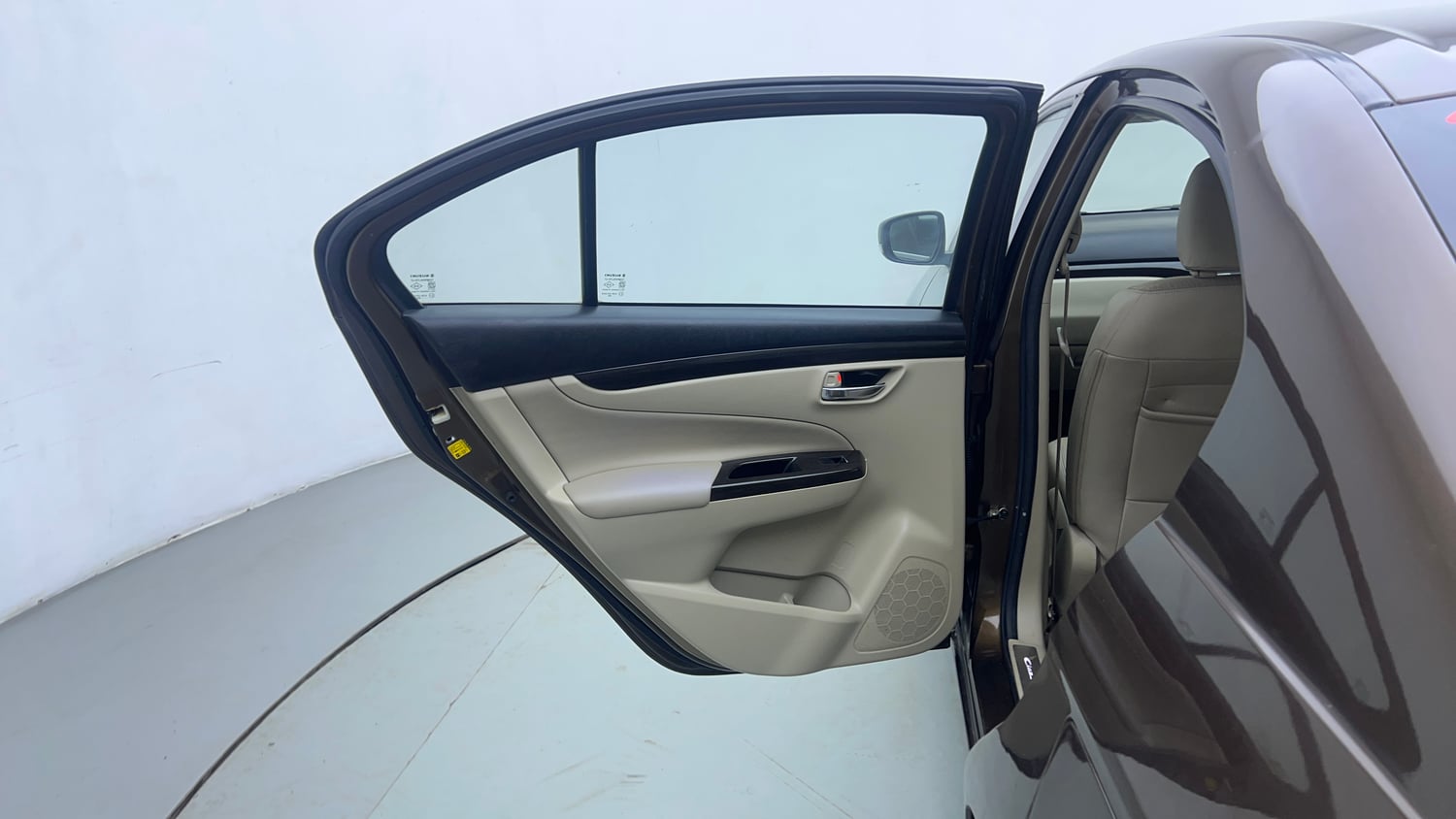 Used 2017 Maruti Suzuki Ciaz ZXi Petrol Manual interior LEFT REAR DOOR OPEN VIEW