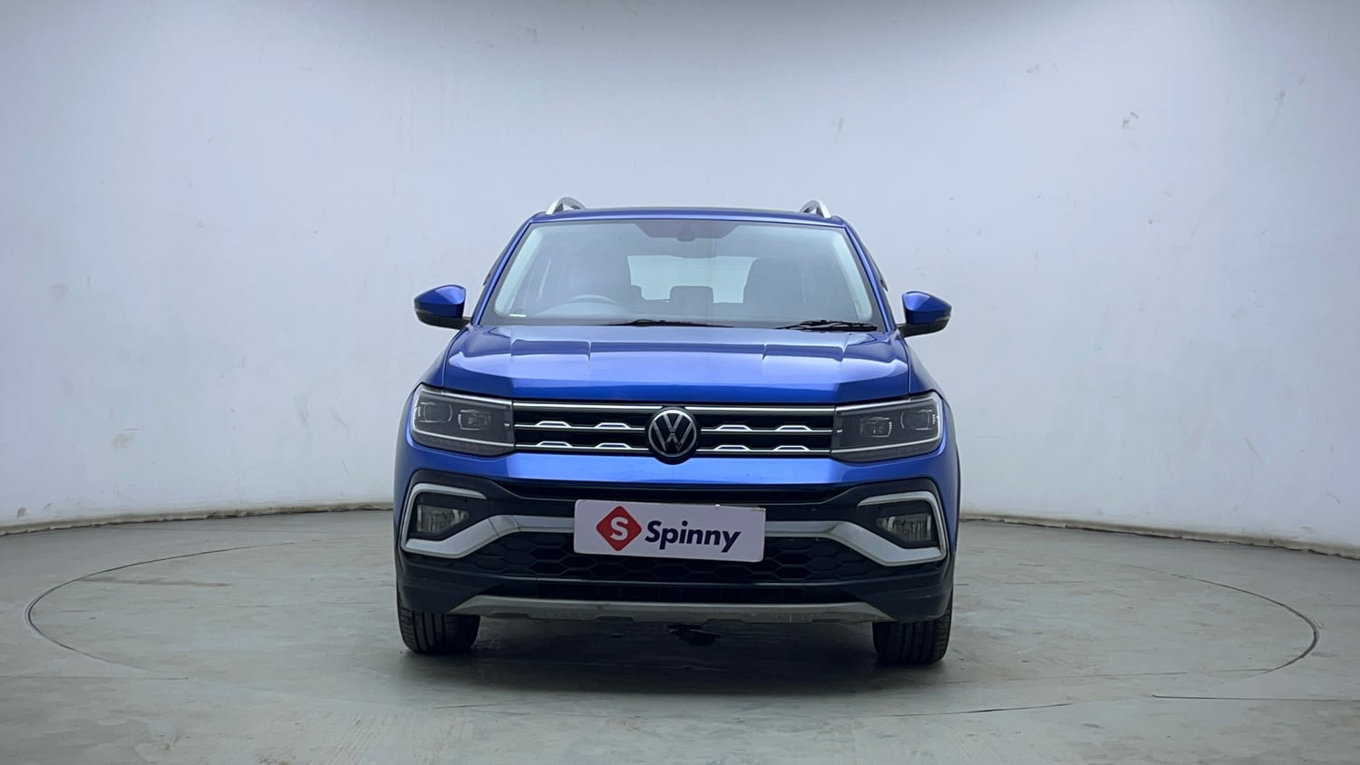 Used 2024 Volkswagen Taigun Topline 1.0 TSI AT Petrol Automatic exterior FRONT VIEW