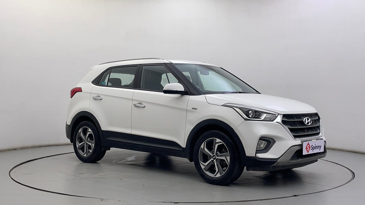 Used 2018 Hyundai Creta SX 1.6 AT Petrol Petrol Automatic exterior RIGHT FRONT CORNER VIEW