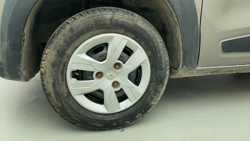 Used 2016 Renault Kwid RXT Petrol Manual tyres LEFT FRONT TYRE RIM VIEW