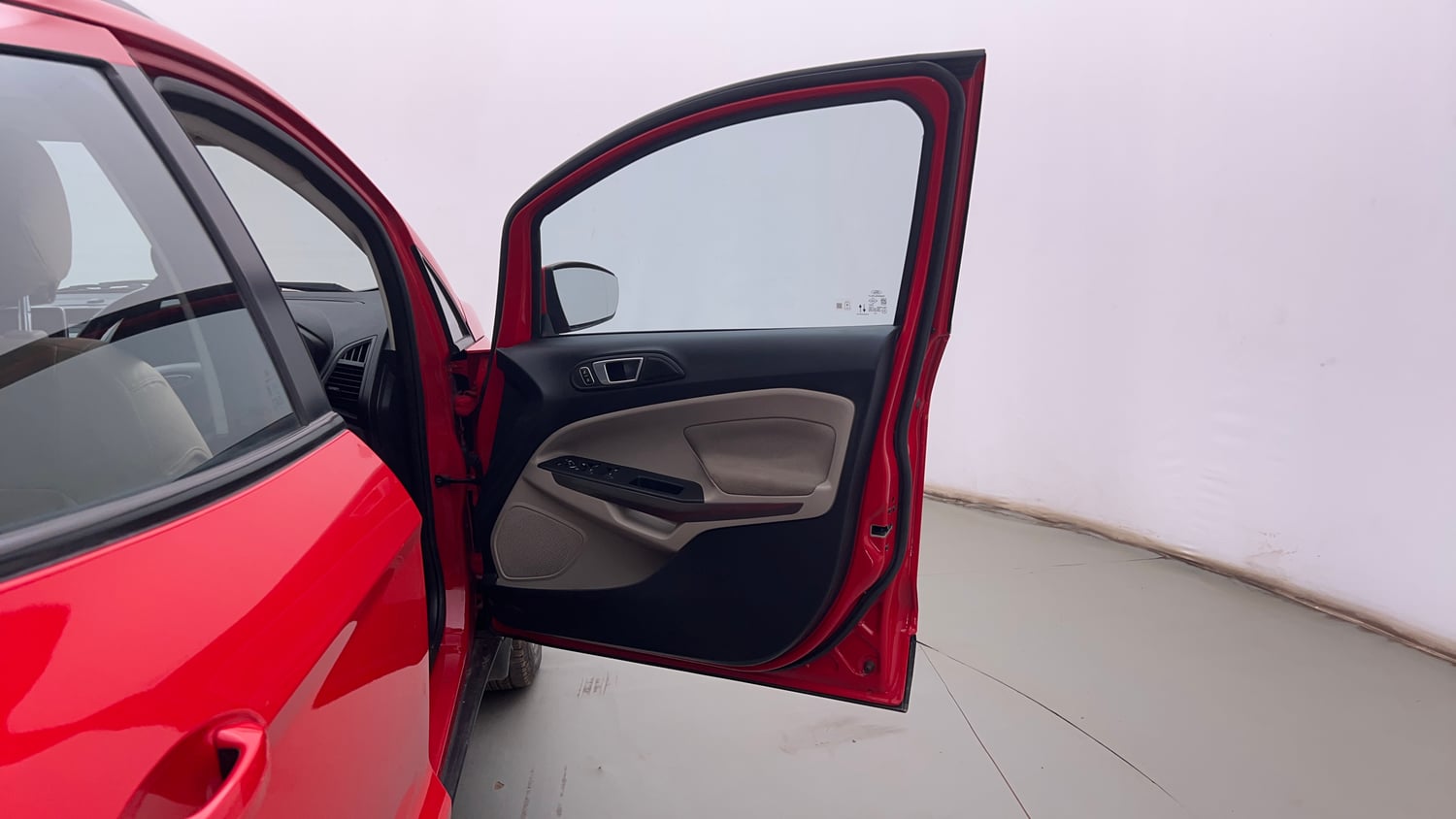 Used 2021 Ford EcoSport Titanium Plus 1.5L Ti-VCT AT Petrol Automatic interior RIGHT FRONT DOOR OPEN VIEW