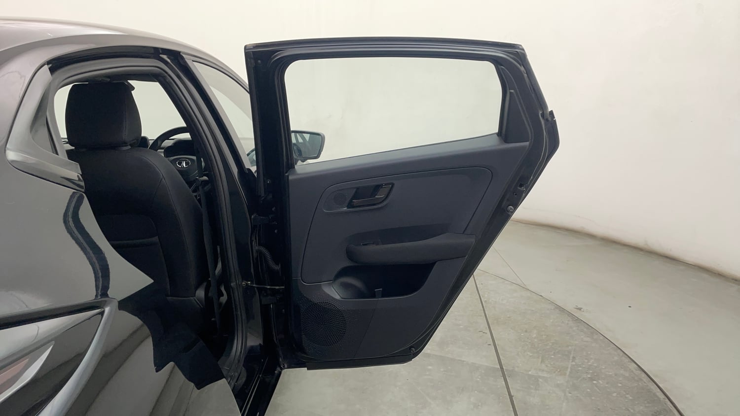 Used 2023 Tata Altroz XZA Plus (S) Dark Edition Petrol Automatic interior RIGHT REAR DOOR OPEN VIEW