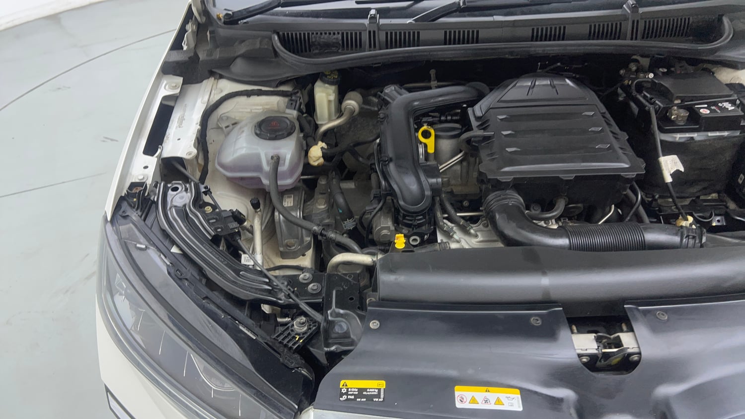 Used 2023 Skoda Slavia Style 1.0L TSI MT Petrol Manual engine ENGINE RIGHT SIDE VIEW