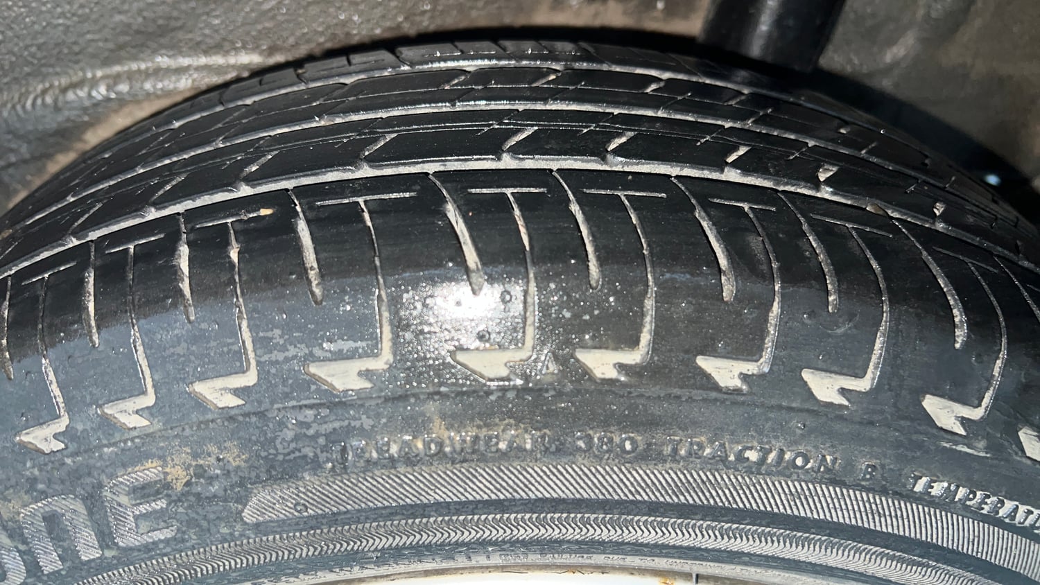 Used 2022 Maruti Suzuki Celerio LXi Petrol Manual tyres LEFT REAR TYRE TREAD VIEW