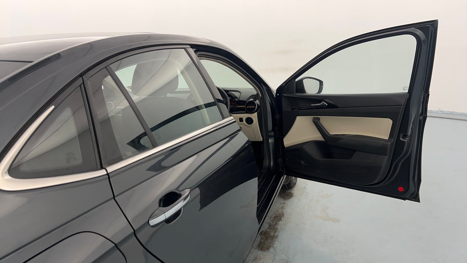 Used 2022 Skoda Slavia Style 1.5L TSI MT Petrol Manual interior RIGHT FRONT DOOR OPEN VIEW