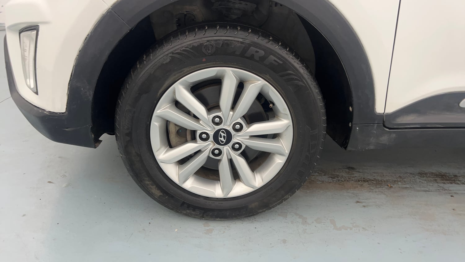 Used 2018 Hyundai Creta SX Plus 1.6  Petrol Petrol Manual tyres LEFT FRONT TYRE RIM VIEW