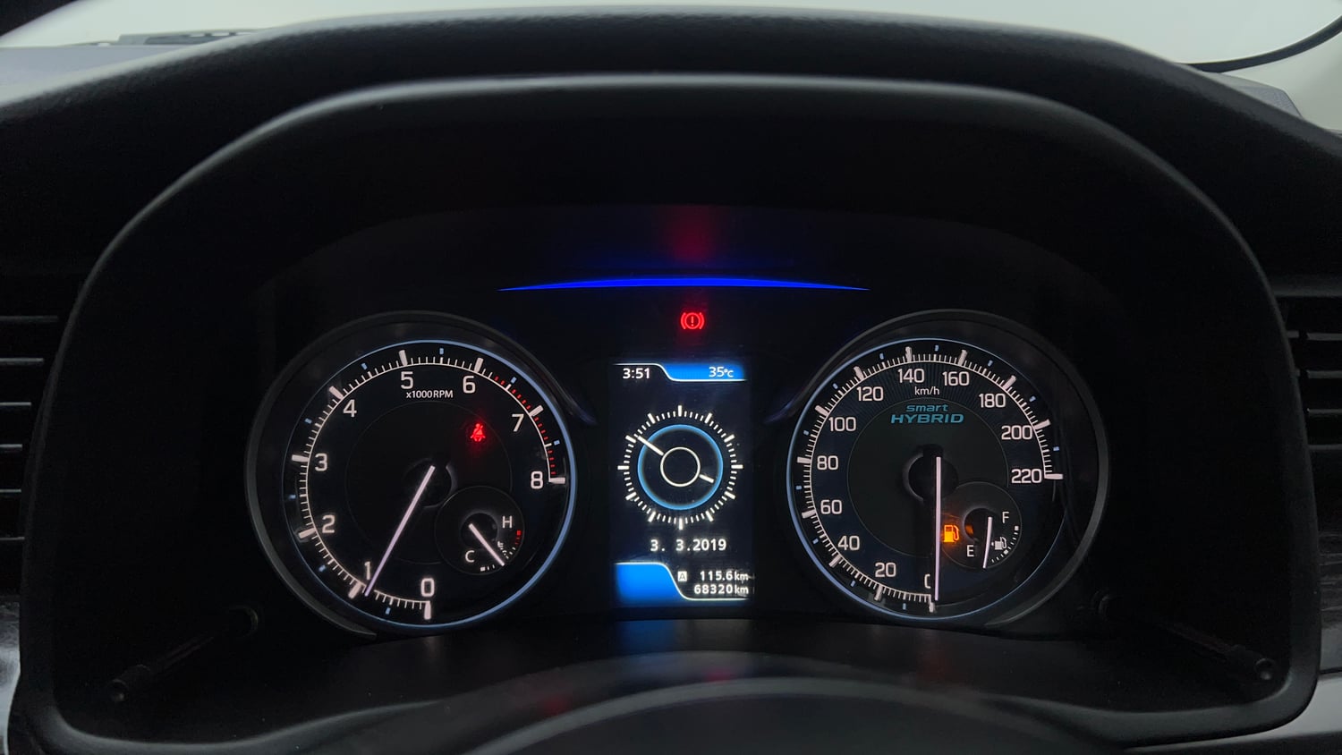 Used 2019 Maruti Suzuki XL6 Alpha MT Petrol Petrol Manual interior CLUSTERMETER VIEW