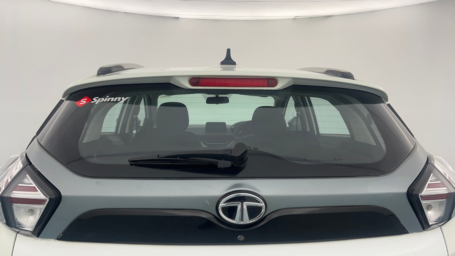 Used 2021 Tata Nexon XZ Plus Petrol Manual exterior BACK WINDSHIELD VIEW