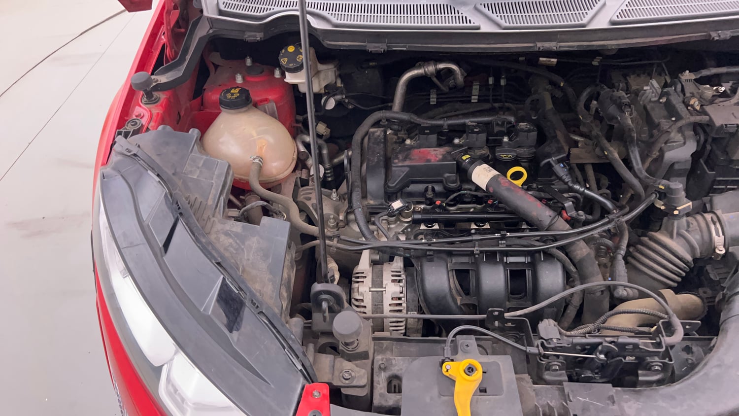 Used 2021 Ford EcoSport Titanium Plus 1.5L Ti-VCT AT Petrol Automatic engine ENGINE RIGHT SIDE VIEW
