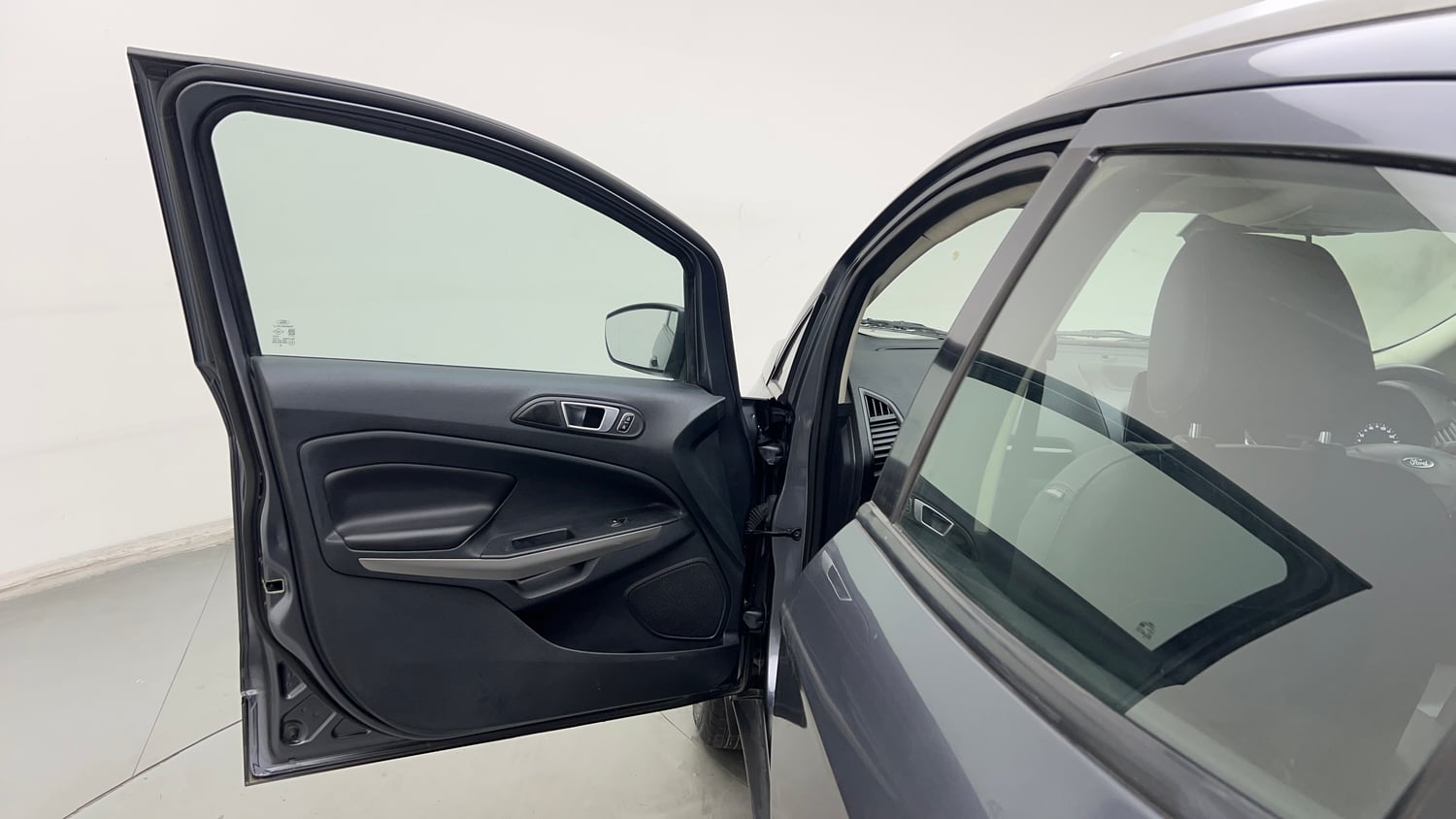 Used 2018 Ford EcoSport Titanium + 1.5L Ti-VCT AT Petrol Automatic interior LEFT FRONT DOOR OPEN VIEW