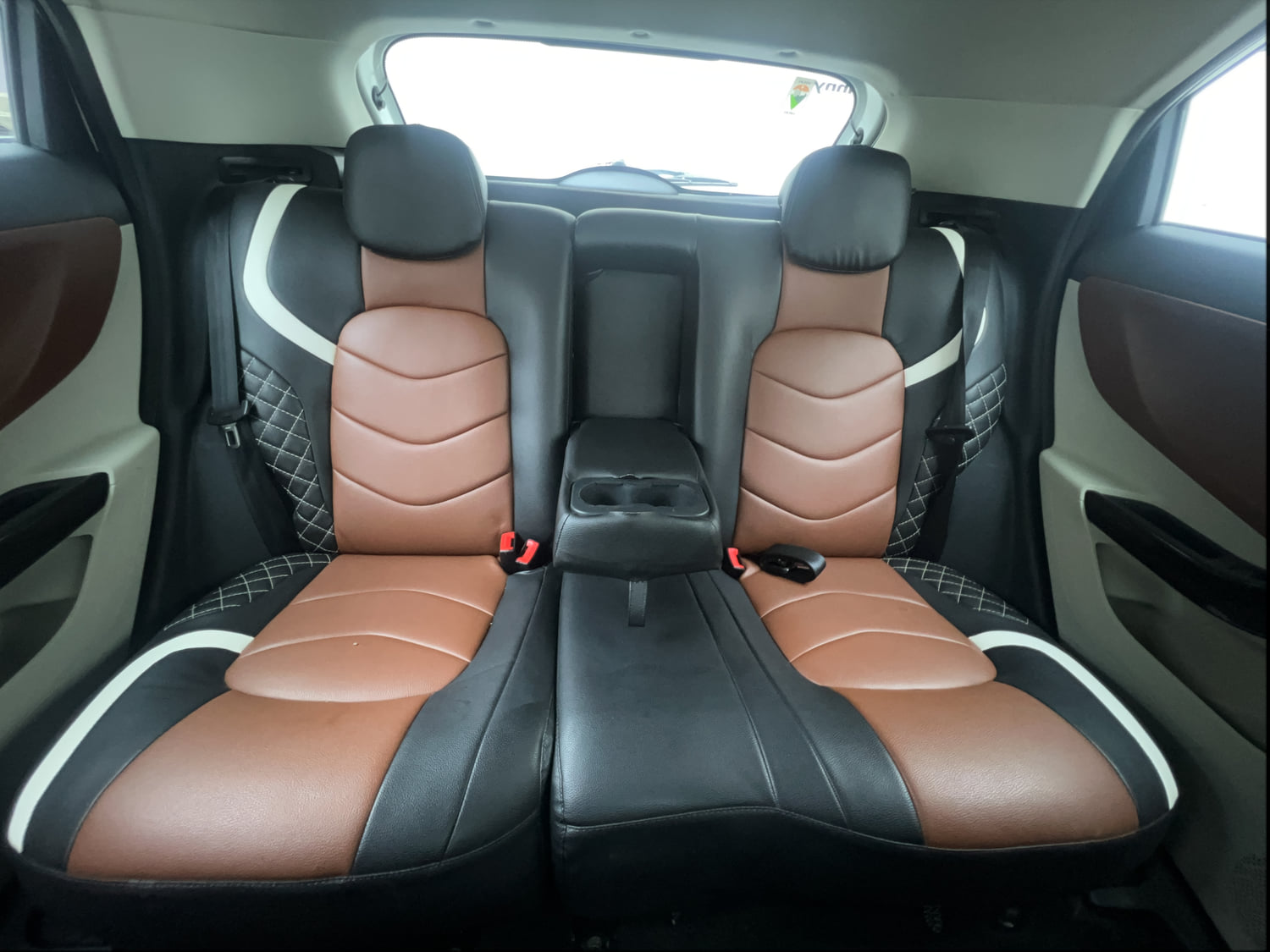 Used 2020 Tata Nexon XZA Plus (S) Petrol Automatic interior REAR SEAT CONDITION VIEW