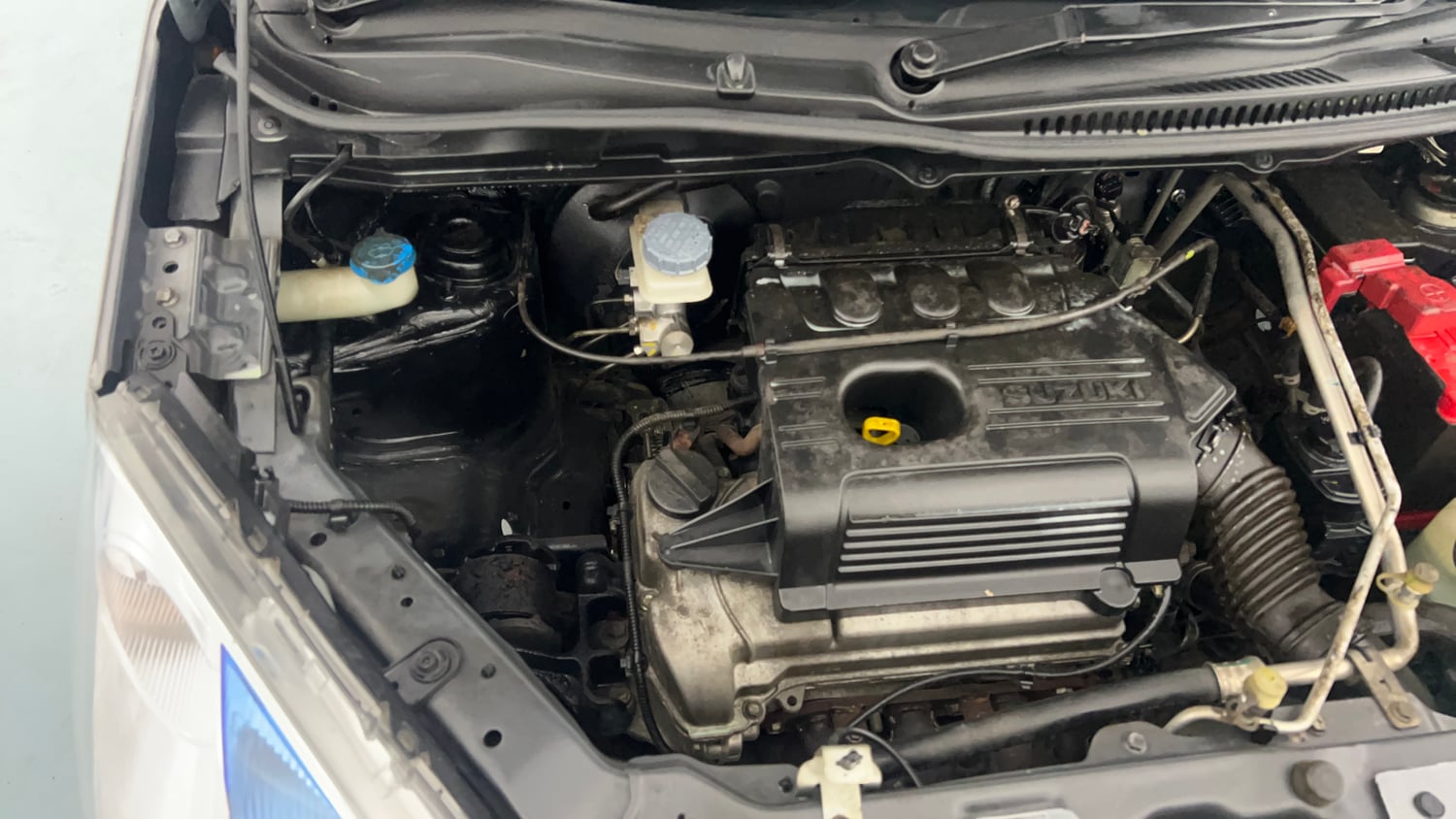 Used 2017 Maruti Suzuki Wagon R VXI Petrol Manual engine ENGINE RIGHT SIDE VIEW