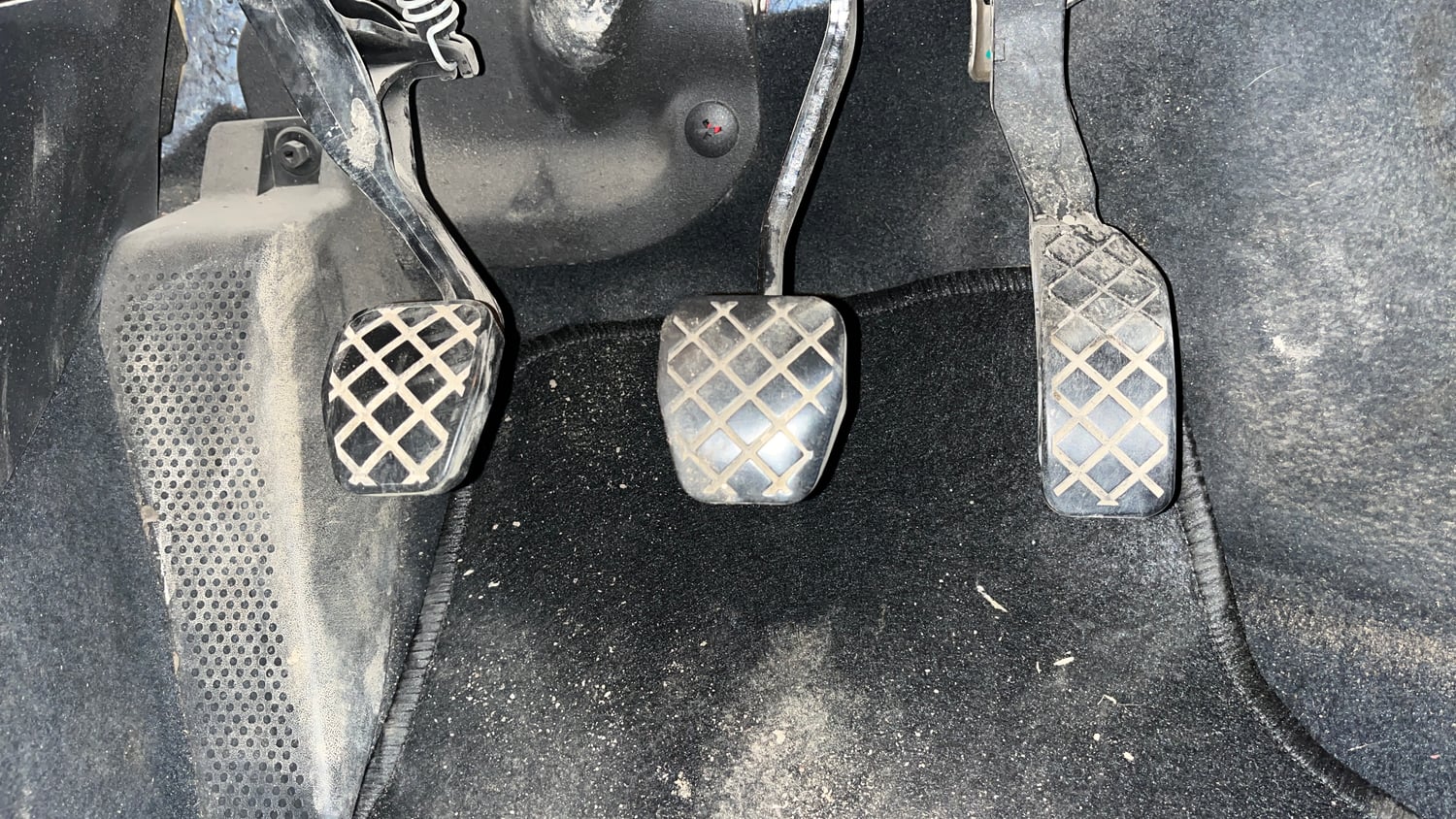 Used 2021 Skoda Rapid Style Petrol Manual interior PEDALS VIEW