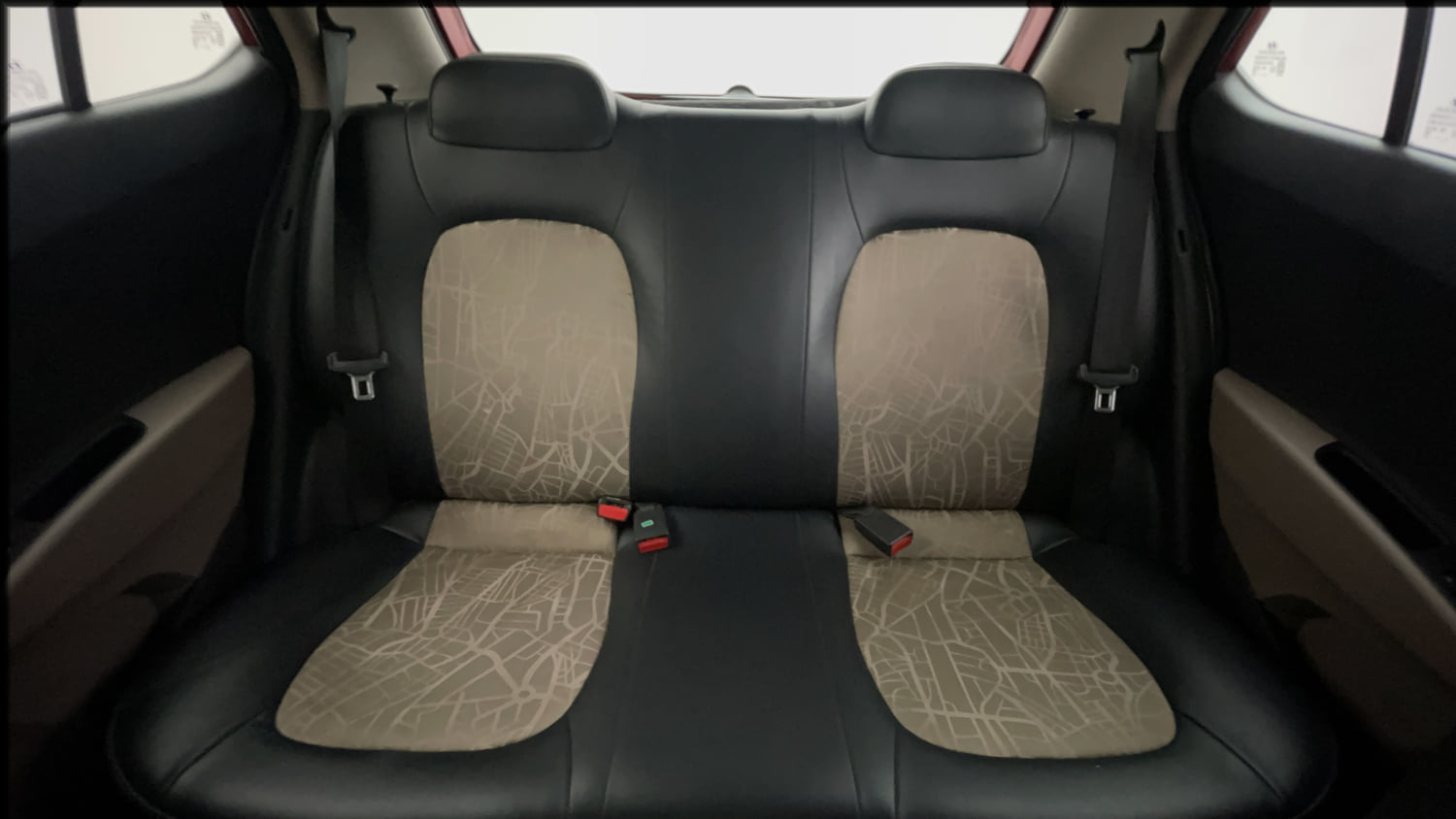 Used 2018 Hyundai Grand i10 Sportz 1.2 Kappa VTVT Petrol Manual interior REAR SEAT CONDITION VIEW