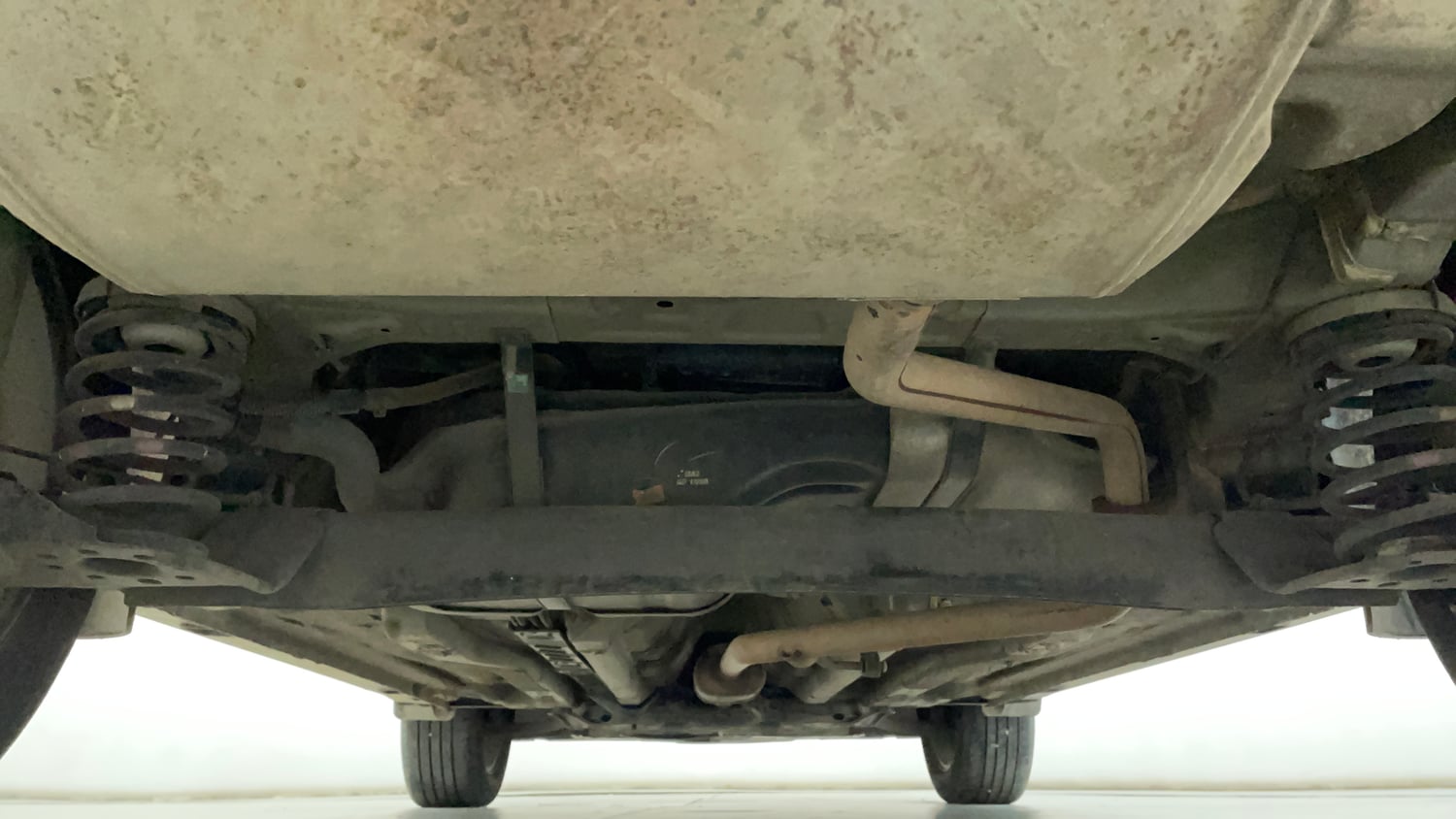 Used 2018 Hyundai Creta SX 1.6 AT Petrol Petrol Automatic extra REAR UNDERBODY VIEW (TAKEN FROM REAR)