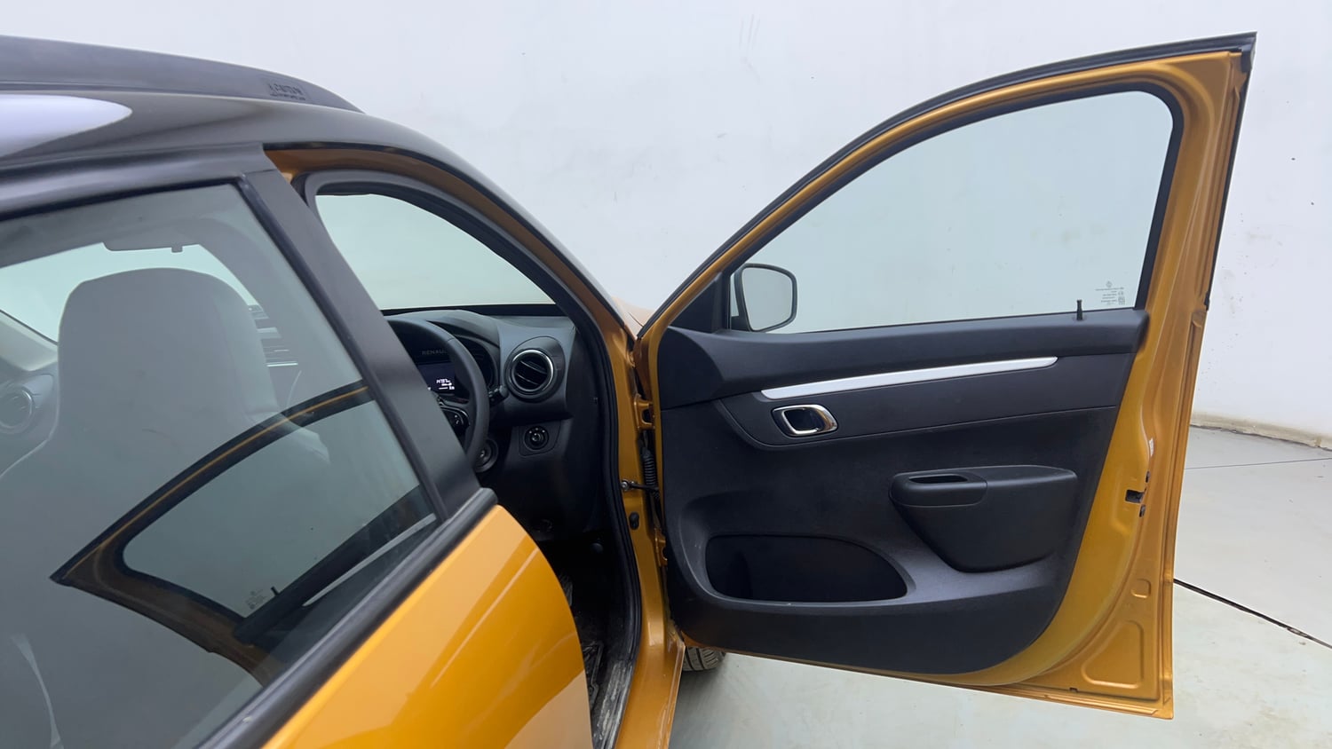 Used 2023 Renault Kwid CLIMBER AMT Petrol Automatic interior RIGHT FRONT DOOR OPEN VIEW