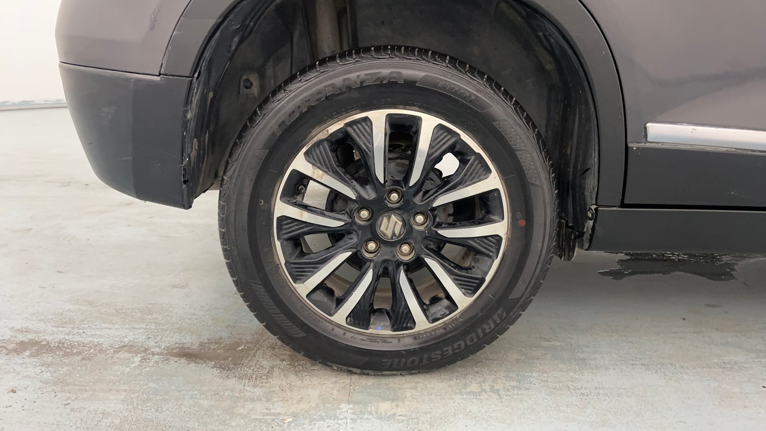Used 2021 maruti-suzuki Vitara Brezza ZXi Plus Petrol Manual tyres RIGHT REAR TYRE RIM VIEW