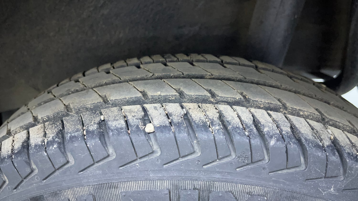 Used 2024 Maruti Suzuki Alto K10 VXi Plus Petrol Manual tyres LEFT REAR TYRE TREAD VIEW