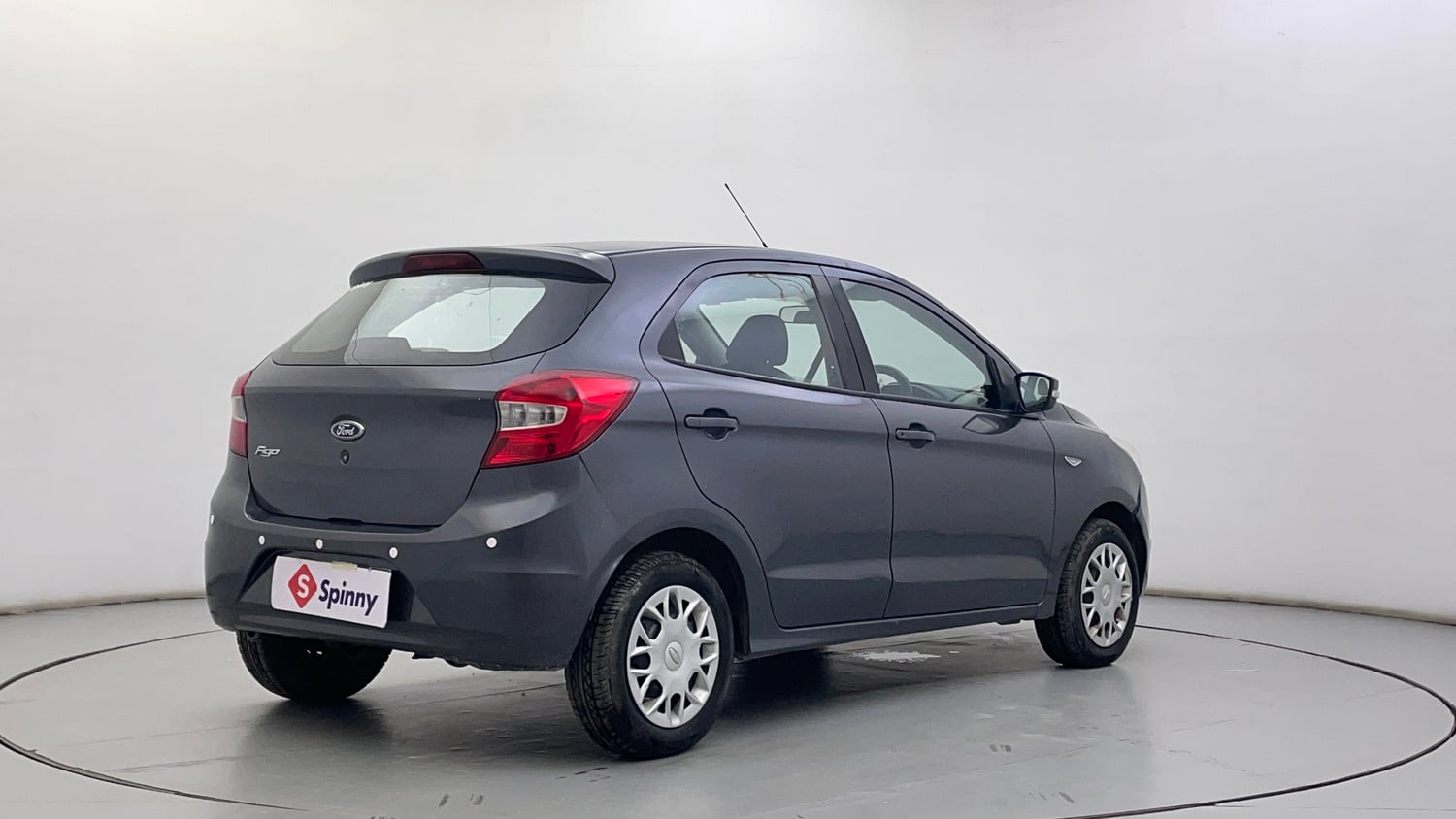 Used 2016 Ford Figo Trend 1.2 Ti-VCT Petrol Manual exterior RIGHT REAR CORNER VIEW